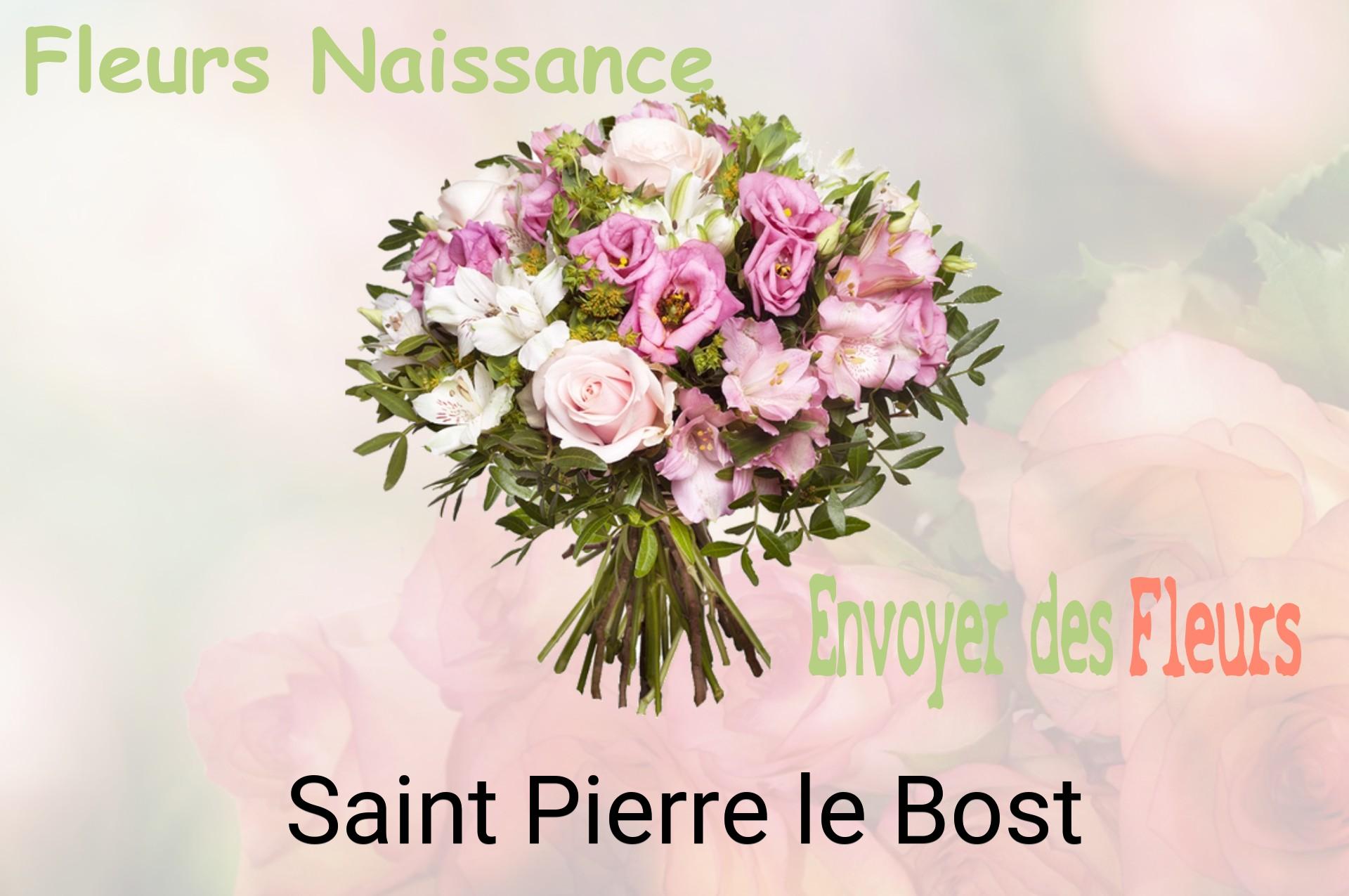 Bouquet de fleurs de naissance livré à Saint-Pierre-le-Bost