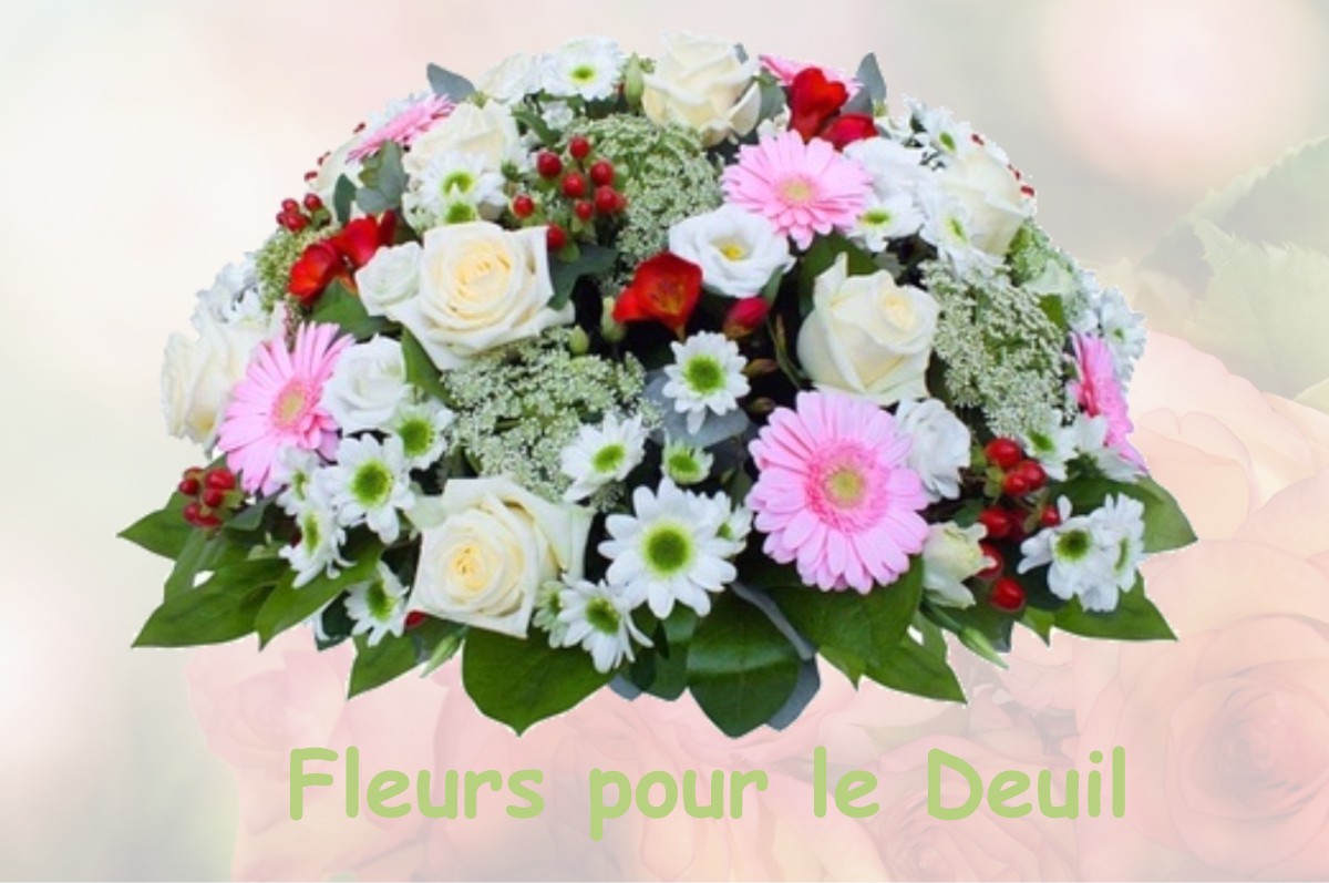 fleurs deuil SAINT-PIERRE-LE-BOST